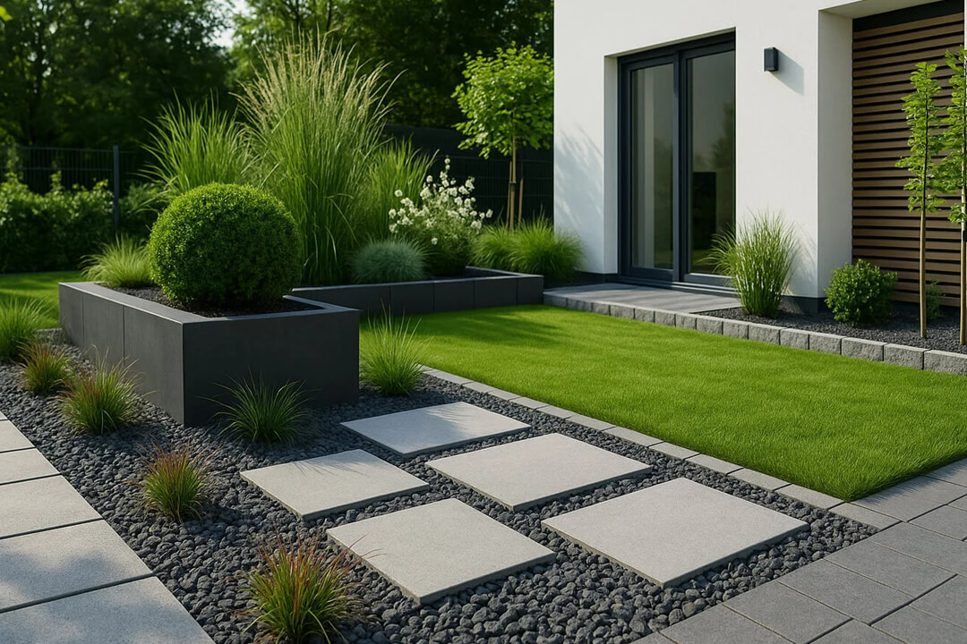 Moderne Gartengestaltung